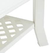 vidaXL Coffee Table White 90x60x46 cm Plastic