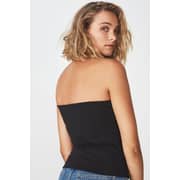 Cotton On Everyday Tube Top Black Extra Small