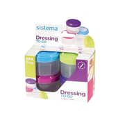 Sistema - Dressing Pots To Go Containers 35ml 4pcs