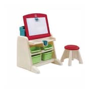 STEP2 Flip & Doodle Easel Desk With Stool