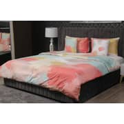 Tea Rose 5pcs Comforter Set Peach 220x240cm
