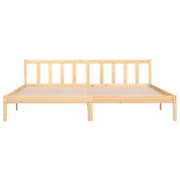 Vidaxl Bed Frame Solid Pinewood 180x200 Cm 6ft Super King Uk Vidaxl Bed Frame Solid Pinewood 180x200 Cm 6ft Super King Uk