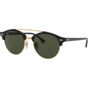 RayBan Clubround Double Bridge Sunglasses For Men RB4346-901