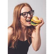 TYPO Novelty Squishy Hamburger - 143211-00 TYPO Novelty Squishy Hamburger - 143211-00