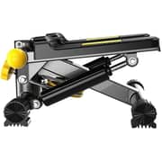 ULTIMAX Mini Stepper Abs Toner Workout without Electronic Display Home Exercise Equipment with Resistance Bands (with Rope), Air Climber Stepping Fitness Machine - Black ULTIMAX Mini Stepper Abs Toner Workout without Electronic Display Home Exercise Equipment with Resistance Bands (with Rope), Air Climber Stepping Fitness Machine - Black