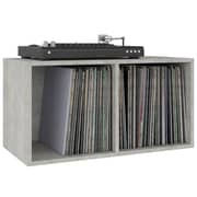 vidaXL Vinyl Storage Box Concrete Grey 71x34x36 cm Engineered Wood vidaXL Vinyl Storage Box Concrete Grey 71x34x36 cm Engineered Wood