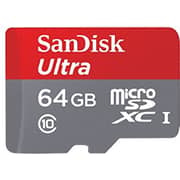 Sandisk SDSQUNC064GGN6MA Ultra Android Micro SD UHS-I Card C10 64GB Sandisk SDSQUNC064GGN6MA Ultra Android Micro SD UHS-I Card C10 64GB