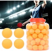 ULTIMAX 60 Pcs Table Tennis Balls Ping Pong Balls For Competition Training Professional Table Tennis Accessories Training Pong Balls Advanced Training Table Tennis Ball (Orange)