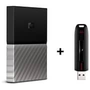 Western Digital My Passport Ultra Metal Portable External Hard Drive USB 3.0 1TB + Sandisk DCZ80-016G-G46 Extreme Flash Drive 16GB Western Digital My Passport Ultra Metal Portable External Hard Drive USB 3.0 1TB + Sandisk DCZ80-016G-G46 Extreme Flash Drive 16GB