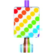 Unique- Rainbow Birthday 8 Blow Outs