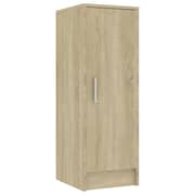 vidaXL Shoe Cabinet Sonoma Oak 32x35x92 cm Engineered Wood vidaXL Shoe Cabinet Sonoma Oak 32x35x92 cm Engineered Wood