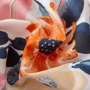 Luna Home Queen/double Size 6 Pieces Bedding Set Without Filler, Blue Color Floral Design Luna Home Queen/double Size 6 Pieces Bedding Set Without Filler, Blue Color Floral Design