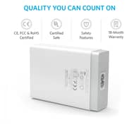 Anker Powerport QC60W 6 Port Wall Adapter White - ANA2123K22