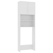 Vidaxl Washing Machine Cabinet White 64x25.5x190 Cm Chipboard Vidaxl Washing Machine Cabinet White 64x25.5x190 Cm Chipboard