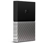 Western Digital My Passport Ultra Metal Portable External Hard Drive USB 3.0 2TB  Black/Grey WDBFKT0020BGYWESN