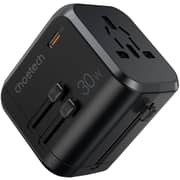 Choetech Travel Adapter Black Choetech Travel Adapter Black