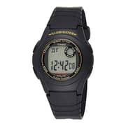 Casio Men's Quartz Watch, Digital Display and Rubber Strap F-200W-9ADF