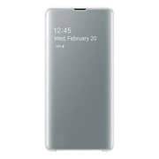 Samsung Clear View Flip Case White For Galaxy S10 Plus Samsung Clear View Flip Case White For Galaxy S10 Plus