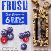 Jordans Blueberry Frusli Bar 30gm (Pack of 6pcs) Jordans Blueberry Frusli Bar 30gm (Pack of 6pcs)