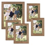 Mcs 5Pc Rustic Wood Frame Set (65618)