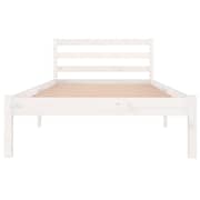 vidaXL Day Bed Solid Wood Pine 90x200 cm White vidaXL Day Bed Solid Wood Pine 90x200 cm White