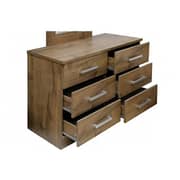 Pan Emirates Milano (N) Dressing Table With Mirror - Walnut