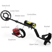 Nalanda Underwater Metal Detector With All Metal And Pinpoint Modes, LED Indicator, Stable Detection Depth, Automatic Tuning, Variable Tones Nalanda Underwater Metal Detector With All Metal And Pinpoint Modes, LED Indicator, Stable Detection Depth, Automatic Tuning, Variable Tones