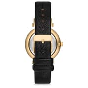 Omax Sunset Series Black Leather Analog Watch For Women SU003G22I Omax Sunset Series Black Leather Analog Watch For Women SU003G22I