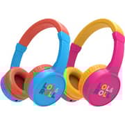Energy Sistem 454860 Lol And Roll Pop Kids Wireless On Ear Headphones Blue Energy Sistem 454860 Lol And Roll Pop Kids Wireless On Ear Headphones Blue