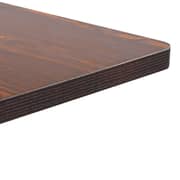 vidaXL Bistro Table Dark Brown 50x50 cm MDF vidaXL Bistro Table Dark Brown 50x50 cm MDF