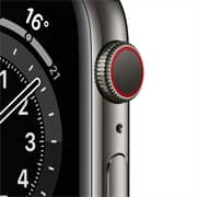 Apple Watch Series 6 GPS+Cellular 44mm Graphite Stainless Steel Case with Graphite Milanese Loop