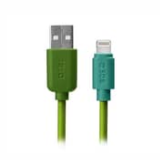 SBS TEPOPCABLELIGG POP line Lightning Cable 1M Green SBS TEPOPCABLELIGG POP line Lightning Cable 1M Green