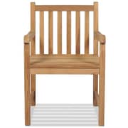 Vidaxl Outdoor Chairs 2 Pcs Solid Teak Wood Vidaxl Outdoor Chairs 2 Pcs Solid Teak Wood
