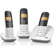 Gigaset A490TRIO Cordless Telephone White