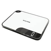 Salter 1079WHDR Electronic Digital Scale 15kg Chopping Board White