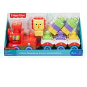 Fisher Price Little Stackers Lion Locomotive Toy