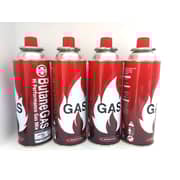 Al Saqer-butane Gas 4 Pcs-compo Sett-camping Gas 220 Gm