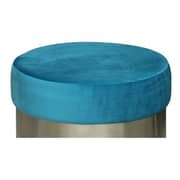 Pan Emirates Branco Ottoman Light Blue