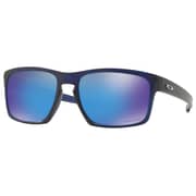 Oakley Sliver matt Translucent Blue Plastic Men Sunglasses OO9262-45
