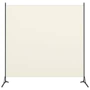 Vidaxl 1-panel Room Divider Cream White 175x180 Cm Vidaxl 1-panel Room Divider Cream White 175x180 Cm
