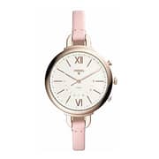 Fossil FTW5023 Q Annette Leather Hybrid Smart Watch Women