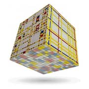 V Cube Mondrian 3 Cube Toy