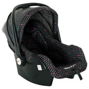 Baby Car Seat Cum Carry Cot Black Flower