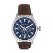 Nautica STARBOARD Brown Leather Men Watch NAPSTB001