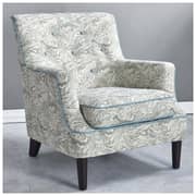 Molly Single Seater Armchair Teal/Beige/Grey