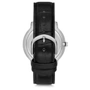 Omax Dome Series Black Leather Analog Watch For Men DC001P42I Omax Dome Series Black Leather Analog Watch For Men DC001P42I
