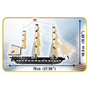 Cobi 8 800pcs Smithsonian Ship USS Constitution