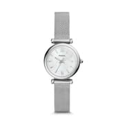 Fossil ES4432 Carlie Mini Three-Hand Stainless Steel Watch