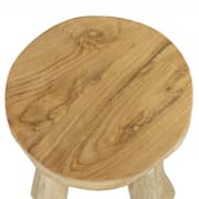 vidaXL Bar Stool Solid Teak Wood vidaXL Bar Stool Solid Teak Wood
