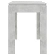 vidaXL Dining Table Concrete Grey 120x60x76 cm Engineered Wood vidaXL Dining Table Concrete Grey 120x60x76 cm Engineered Wood